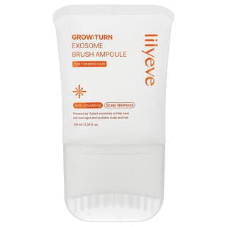 Lilyeve, Grow:Turn Exosome Brush Ampoule, For Thinning Hair, 3.38 fl oz (100 ml)