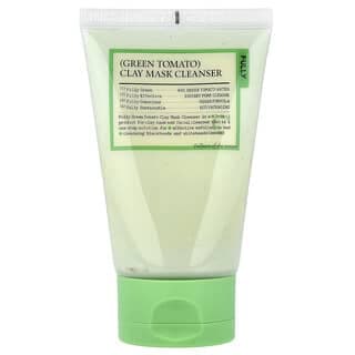 Fully, Green Tomato Clay Mask Cleanser, 4.05 fl oz (120 ml)