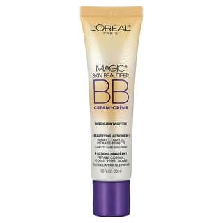 L'Oréal, 神奇護膚 BB 霜，814 中色，1 液量盎司（30 毫升）