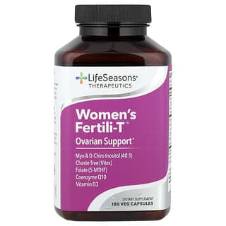 LifeSeasons, 護理，Women's Fertili-T™，180 粒素食膠囊