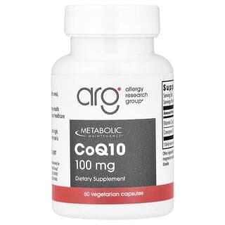 Metabolic Maintenance, 輔酶 Q10，60 粒素食膠囊