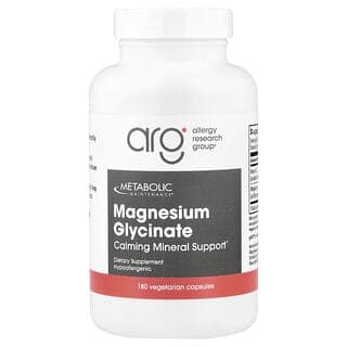 Metabolic Maintenance, 甘氨酸鎂，180 粒素食膠囊