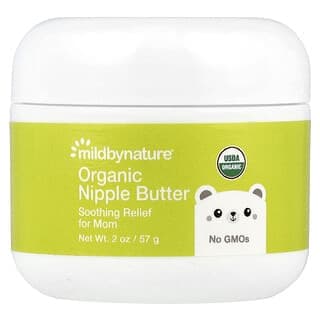 Mild By Nature, 有機乳頭霜，2 盎司（57 克）