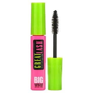 Maybelline, 俏密大眼睫毛膏，130 純黑 0.34 液量盎司（10 毫升）