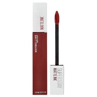 Maybelline, 超持效啞光墨水脣釉，117 創製者，0.17 液量盎司（5 毫升）