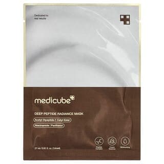 Medicube, 深層多肽亮澤美容面膜，1 片，0.91 液量盎司（27 毫升）