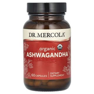 Dr. Mercola, 有機南非醉茄膠囊，60 粒（每粒 400 毫克）
