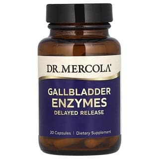 Dr. Mercola, 膽囊酶，30 粒膠囊
