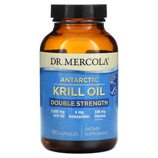 Dr. Mercola, 南極磷蝦油，90 粒膠囊