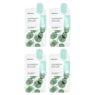 MEDIHEAL, 羥基積雪草苷，必需美容面膜，4 片，每片 0.81 液量盎司（24 毫升）