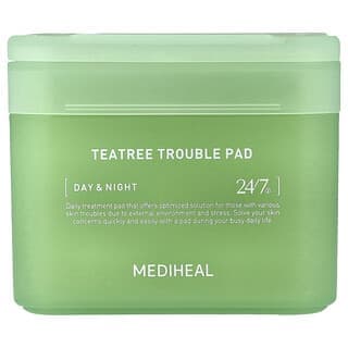 MEDIHEAL, 茶樹肌膚問題緩解棉片，100 片，5.74 液量盎司（170 毫升）