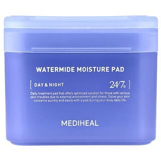 MEDIHEAL, Watermide 保濕墊，100 片，5.07 液量盎司（150 毫升）