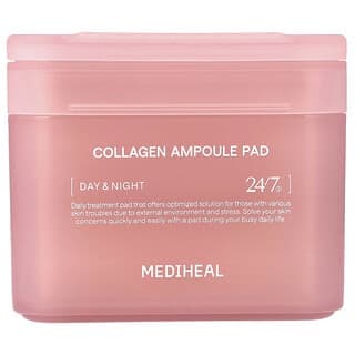 MEDIHEAL, 膠原蛋白安瓿棉片，100 片，5.74 液量盎司（170 毫升）