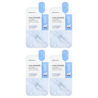 MEDIHEAL, Hyaluronate Watermide 必需美容面膜，4 片，每片 0.81 液量盎司（24 毫升）