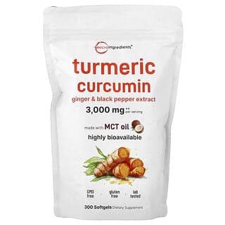 Micro Ingredients, 姜黃素，300 粒軟膠囊