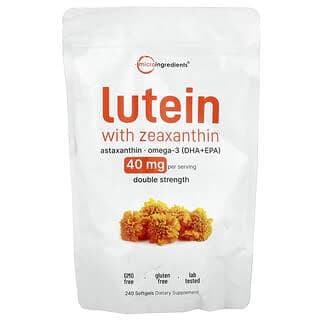 Micro Ingredients, 含玉米黃質的葉黃素，240 粒軟膠囊