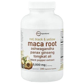 Micro Ingredients, 瑪卡根，240 粒素食膠囊