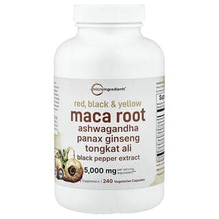 Micro Ingredients, 瑪卡根，240 粒素食膠囊