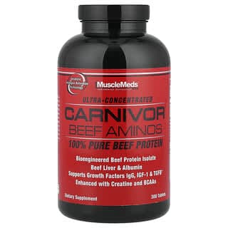 MuscleMeds, Carnivor 牛肉胺基酸，全牛肉蛋白質，300 片