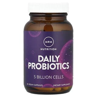 MRM Nutrition, 營養，日常益生菌，50 億細胞，30 粒純素膠囊