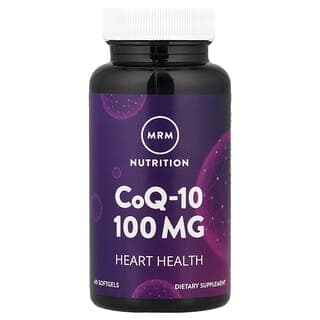 MRM Nutrition, 營養，輔酶 Q-10，100 毫克，60 粒軟膠囊