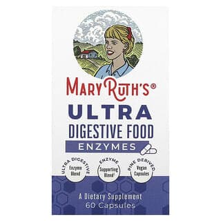 MaryRuth's, 超級消化食品，酶，60 粒膠囊