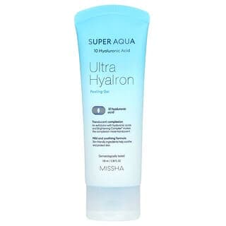 Missha, Super Aqua 系列 Ultra HyaIron 去角質凝膠，3.38 液量盎司（100 毫升）