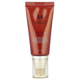 Missha, M漂亮遮瑕霜，SPF 42 PA +++，21 號淺米色，1.7 盎司（50 毫升）