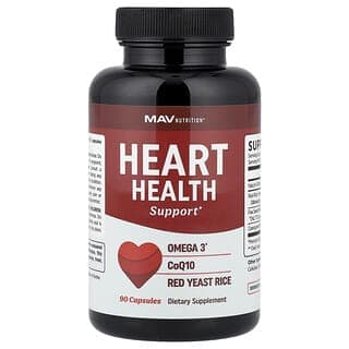 MAV Nutrition, 心臟健康幫助，90 粒膠囊