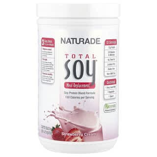 Naturade, Total Soy®，代餐，草莓奶油味，1 磅 1.88 盎司（507 克）