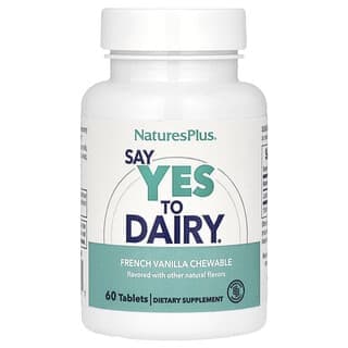 NaturesPlus, Say Yes to Dairy，法國香草味，60 片