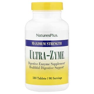 NaturesPlus, Ultra-Zyme，特強型，180 片