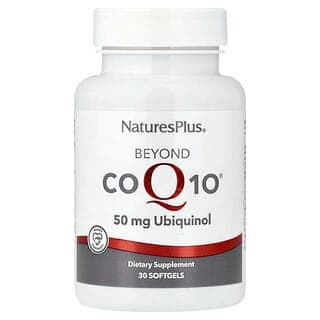 NaturesPlus, 超越輔酶 Q10，50 毫克，30 粒軟膠囊