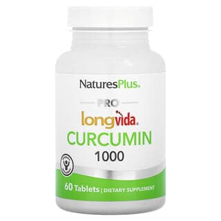 NaturesPlus, Pro Longvida 薑黃素 1000，1000 毫克，60 片