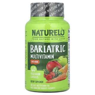 NATURELO, 肥胖調節含鐵複合維生素素食膠囊，60 粒裝