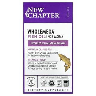 新章, Wholemega 媽媽魚油，90 粒軟凝膠