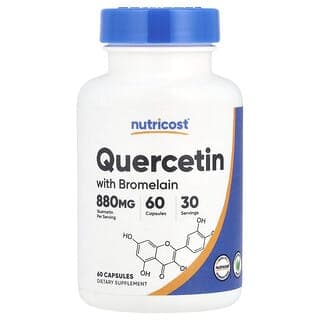 Nutricost, 五羥黃酮與菠蘿蛋白酶，60 粒膠囊