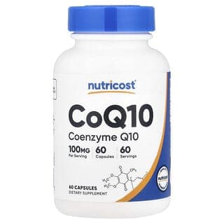 Nutricost, 輔酶 Q10，100 毫克，60 粒膠囊