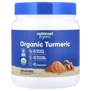 Nutricost, 有機薑黃粉，原味，16 盎司（454 克）