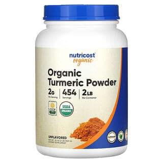 Nutricost, 有機薑黃粉，原味，32 盎司（907 克）