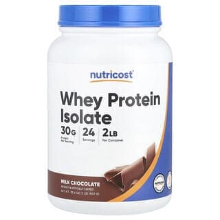 Nutricost, 分離乳清蛋白，牛奶巧克力味，2 磅（907 克）