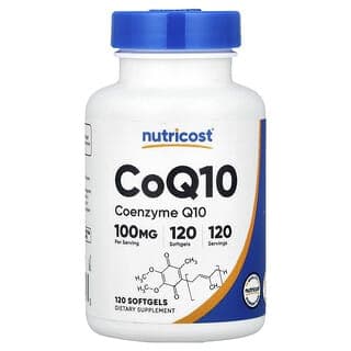 Nutricost, 輔酶 Q10，100 毫克，120 粒軟膠囊