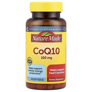 Nature Made, 輔酶 Q10，100 毫克，40 粒軟膠囊