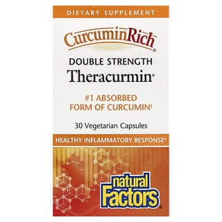 Natural Factors, Theracurmin®，60 毫克，30 粒素食膠囊