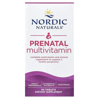 Nordic Naturals, 產前多維生素，60 片