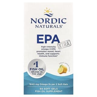 Nordic Naturals, EPA Xtra，大檸檬味，60 粒軟膠囊