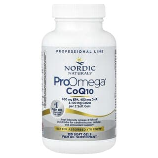 Nordic Naturals, ProOmega 輔酶 Q10，1,000 毫克，120 粒軟凝膠