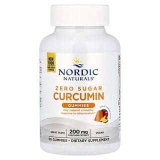 Nordic Naturals, 無糖姜黃素軟糖，芒果味，60 粒軟糖（每粒軟糖 100 毫克）