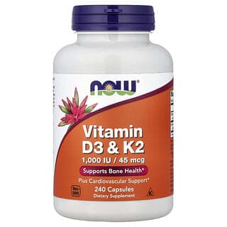 諾奧, 維生素 D3 和 K2，240 粒膠囊