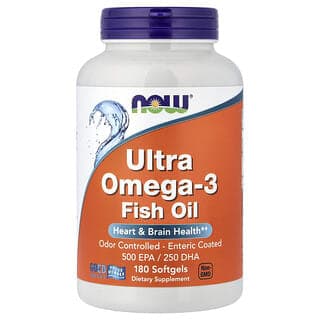 諾奧, Ultra Omega-3 魚油，180 粒軟凝膠
